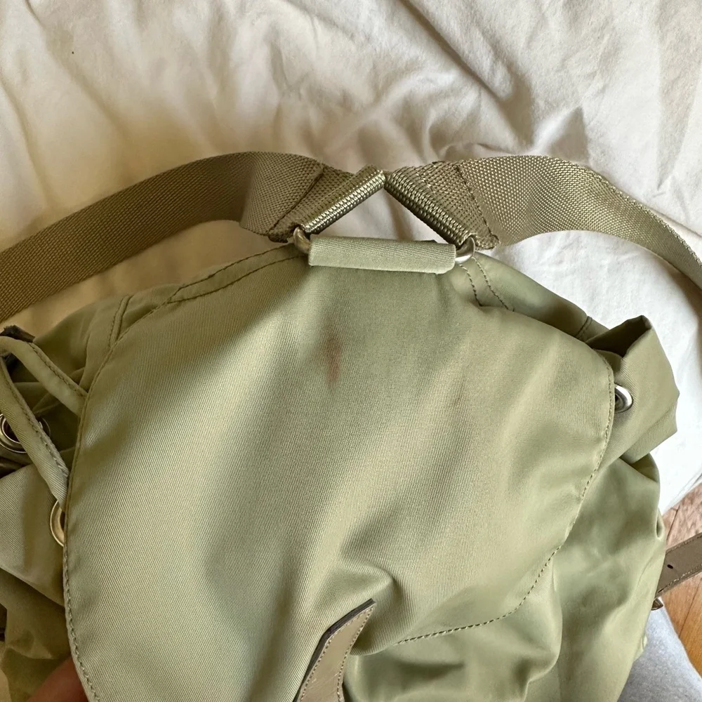 Prada Green  Backpack - Picture 4 of 13